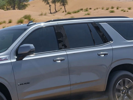 chevrolet tahoe 2021-2024 Camo Pillar Cover Diagram