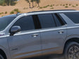 chevrolet tahoe 2021-2024 Brushed Aluminum Black Pillar Cover Diagram