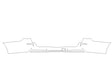 tahoe 3M Clear Bra Door Cup Precut PPF Diagram