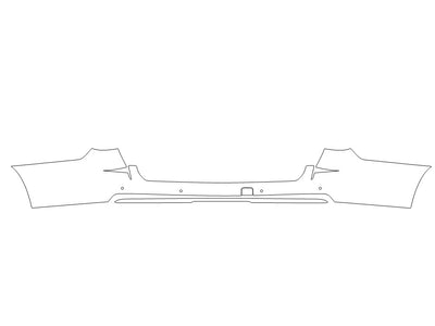 tahoe 3M Clear Bra Door Cup Precut PPF Diagram