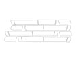 tahoe 3M Clear Bra Door Cup Precut PPF Diagram