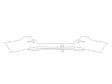 tahoe 3M Clear Bra Door Cup Precut PPF Diagram