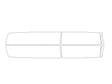 tahoe 3M Clear Bra Door Cup Precut PPF Diagram
