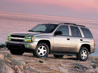 chevrolet trailblazer 2002-2006 Headlight Protection Installation Location