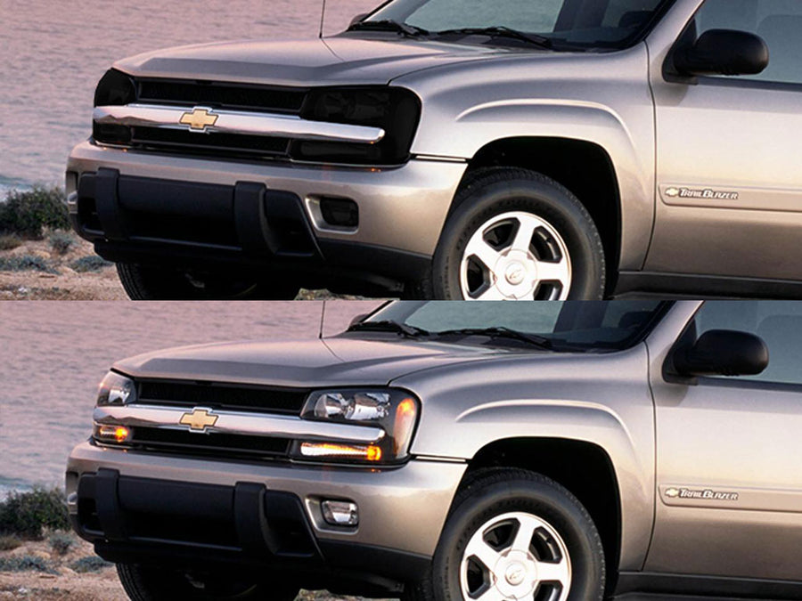chevrolet trailblazer 2002-2006 Headlight Tint Appearance