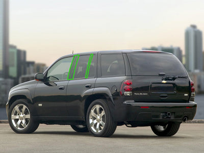 chevrolet trailblazer 2002-2009 Pillar Post Trim Installation Location