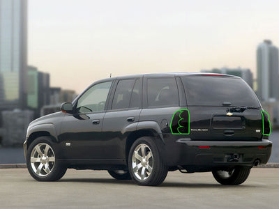 trailblazer Tail Light Tint Installation Points
