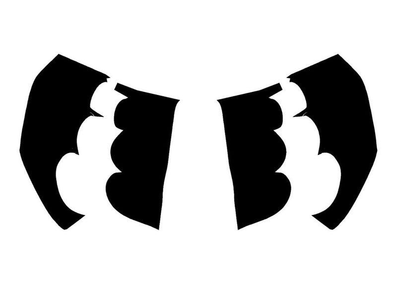 trailblazer Precut Tail Light Tint Diagram