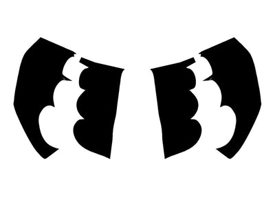 trailblazer Precut Tail Light Tint Diagram