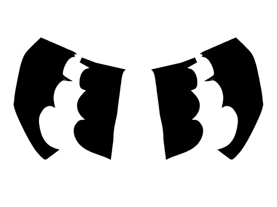 trailblazer Precut Tail Light Tint Diagram