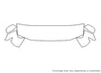 trailblazer Avery Dennison Clear Bra Hood Precut PPF Diagram