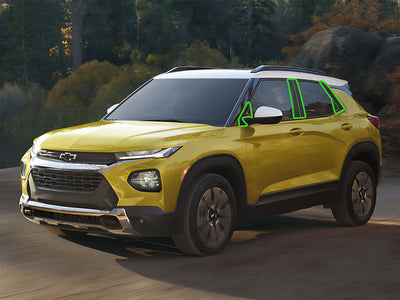 chevrolet trailblazer 2021-2024 Pillar Post Trim Installation Location