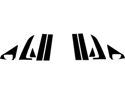 chevrolet trailblazer 2021-2024 Camo Pillar Trim Diagram