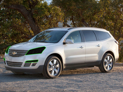 chevrolet traverse 2013-2017 Headlight Tint Location