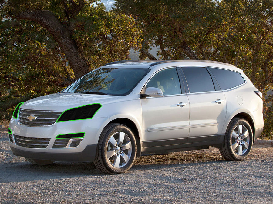 chevrolet traverse 2013-2017 Headlight Tint Location