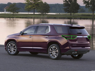 traverse Tail Light Tint Installation Points