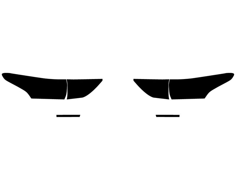 traverse Precut Tail Light Tint Diagram