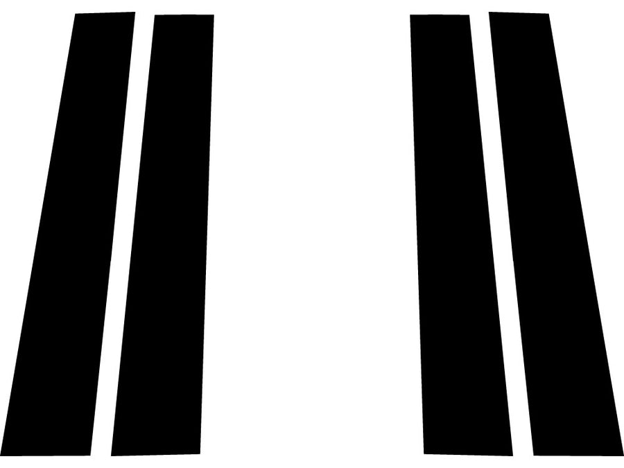 chevrolet traverse 2018-2023 Camo Pillar Trim Diagram