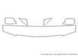 venture 3M Clear Bra Hood Precut PPF Diagram