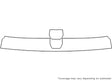 volt 3M Clear Bra Bumper Precut PPF Diagram