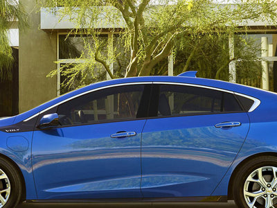 chevrolet volt 2011-2015 Carbon Fiber Pillar Cover Diagram
