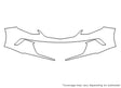 volt Avery Dennison Clear Bra Bumper Precut PPF Diagram