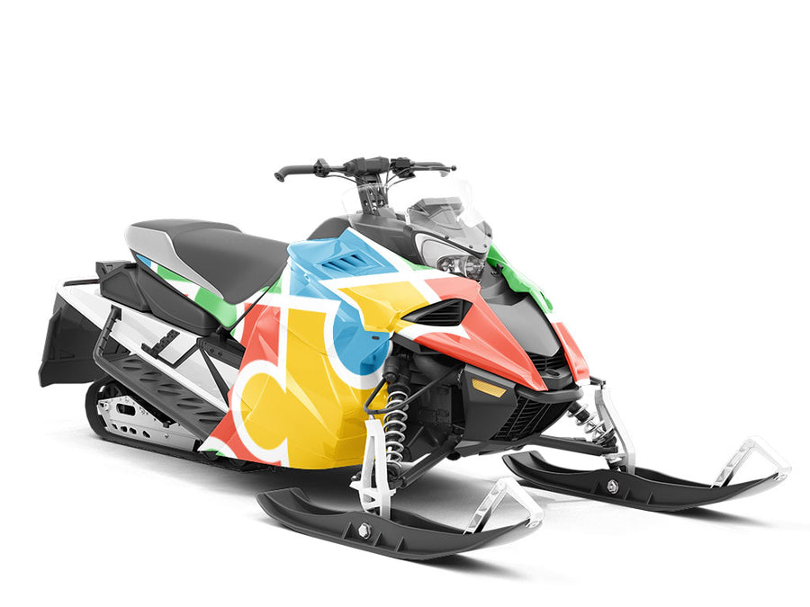 Childhood Befuddlement Hobby Custom Wrapped Snowmobile