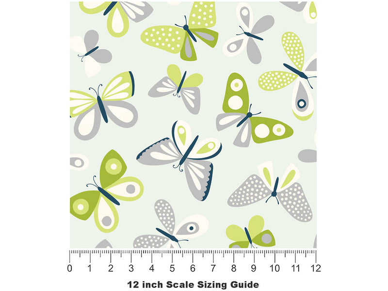 Chill Feelings Bug Vinyl Film Pattern Size 12 inch Scale~Rwraps Chill Feelings Bug Sizing Chart~2