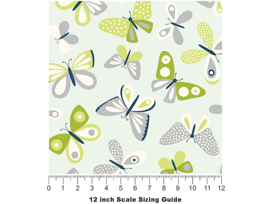Chill Feelings Bug Vinyl Film Pattern Size 12 inch Scale~Rwraps Chill Feelings Bug Sizing Chart~2