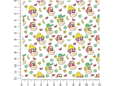 chill gorilla animal 1ft x 1ft Craft Sheets
