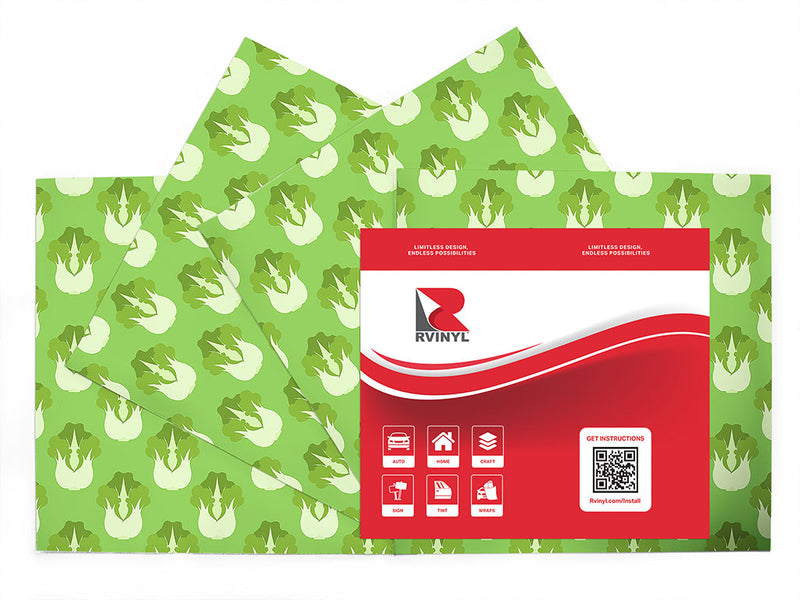 chinese napa cabbage vegetable Craft Vinyl Sheet Pack