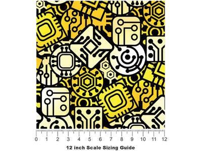 Chip Bag Technology Vinyl Film Pattern Size 12 inch Scale~Rwraps Chip Bag Technology Sizing Chart~3