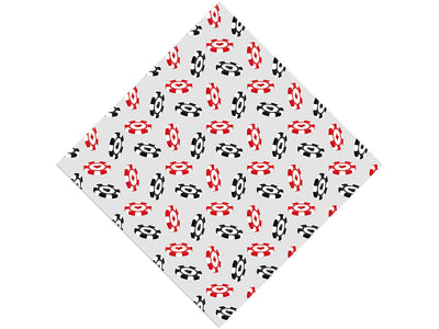 Chips Down Americana Vinyl Wrap Pattern