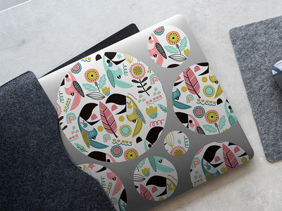 chit chat bird DIY Laptop Stickers