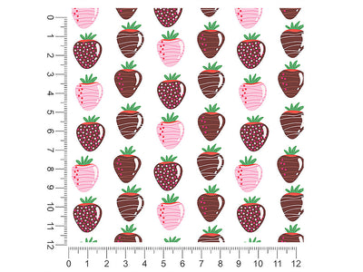 chocolate covered fruit 1ft x 1ft Craft Sheets