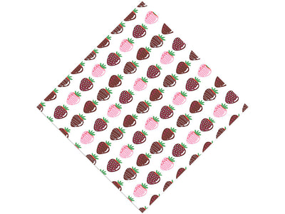 Chocolate Covered Fruit Vinyl Wrap Pattern