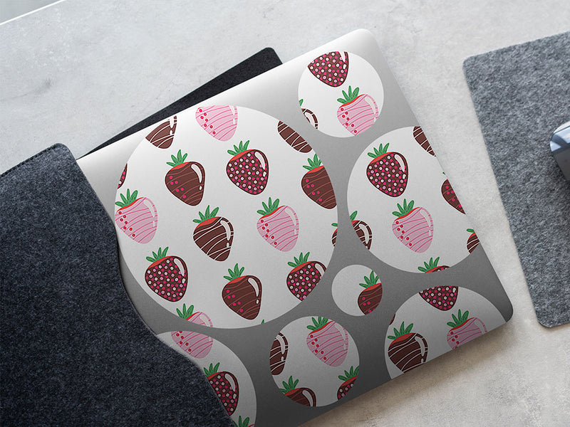 chocolate covered fruit DIY Laptop Stickers