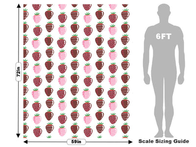 Chocolate Covered Fruit Vehicle Wrap Scale~Rwraps Series 914 Chocolate Covered Fruit Measurements~1