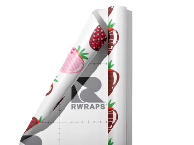 Chocolate Covered Fruit Wrap Film Sheets~Rwraps Series 914 Chocolate Covered Fruit Scrolled Sheet~3