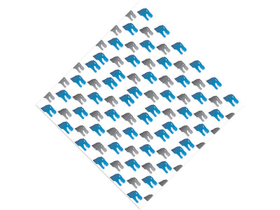 Chomping Action Dinosaur Vinyl Wrap Pattern