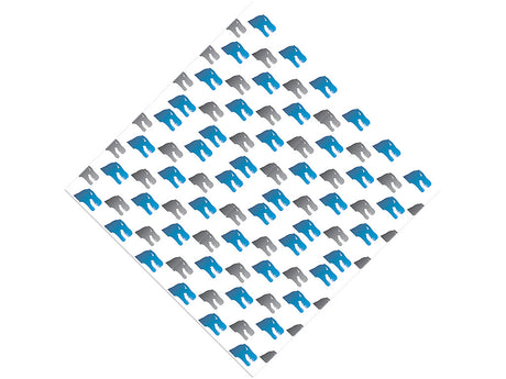 Chomping Action Dinosaur Vinyl Wrap Pattern