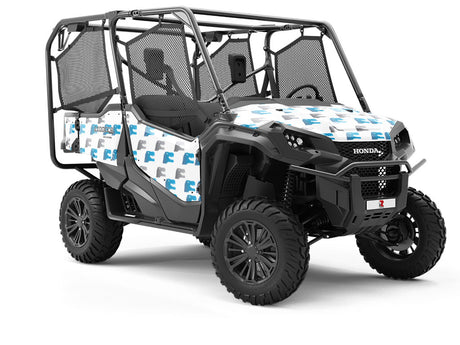 Chomping Action Dinosaur Utility Vehicle Vinyl Wrap