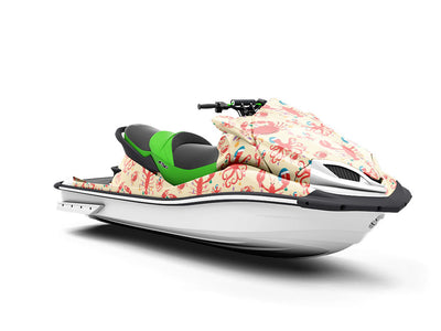 Christmas Seaside Marine Life Jet Ski Vinyl Customized Wrap
