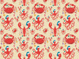 Christmas Seaside Marine Life Vinyl Wrap Pattern~Rwraps Series 914 Digitally Printed Vinyl Wrap~0