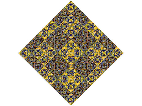 Chrysanthemum Tile Vinyl Wrap Pattern
