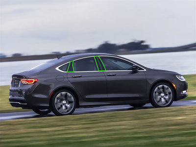 chrysler 200 2011-2014 (sedan) Pillar Post Trim Installation Location