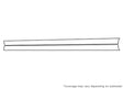 200 3M Clear Bra Door Cup Precut PPF Diagram