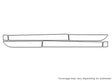 200 Avery Dennison Clear Bra Door Cup Precut PPF Diagram