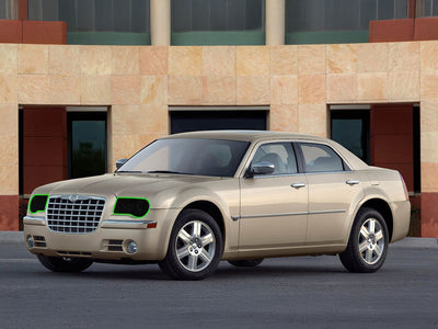 chrysler 300 2005-2010 Headlight Tint Location