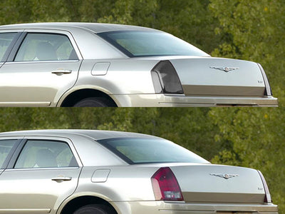 300 Before and After Smoked Taillights
